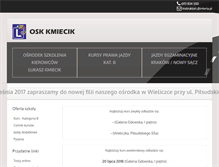 Tablet Screenshot of oskkmiecik.pl